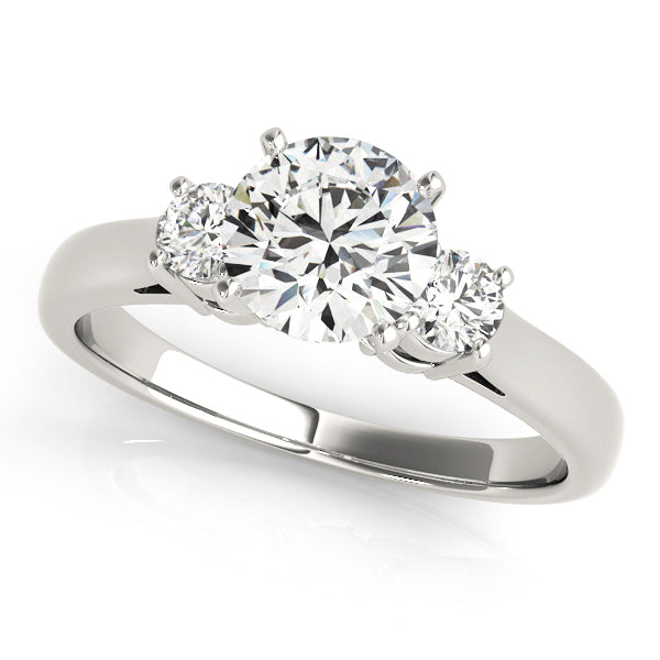 Engagement Rings/3 Stone/Round