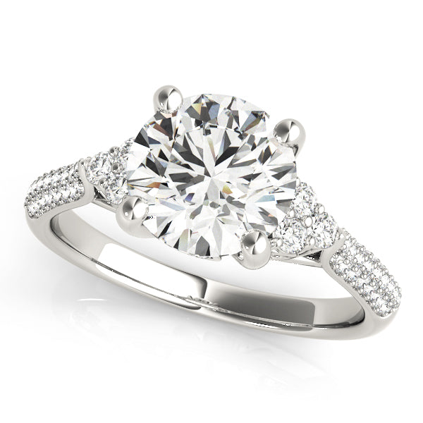 Engagement Rings/Pave,Engagement Rings/Cluster Sides