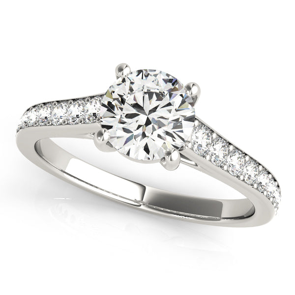 Engagement Rings/Single Row/Prong Set