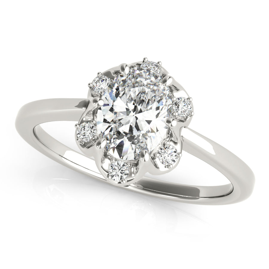 Engagement Rings/Solitaires Plus,Engagement Rings/Halo/Oval