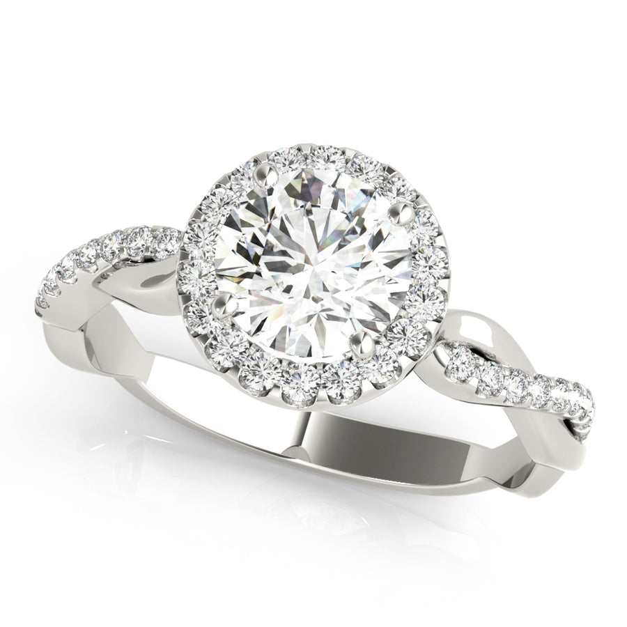 Engagement Rings/Halo/Round